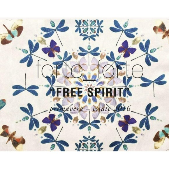 forte_forte Kaleidoscope Butterfly Print Blazer - Picture 4 of 14